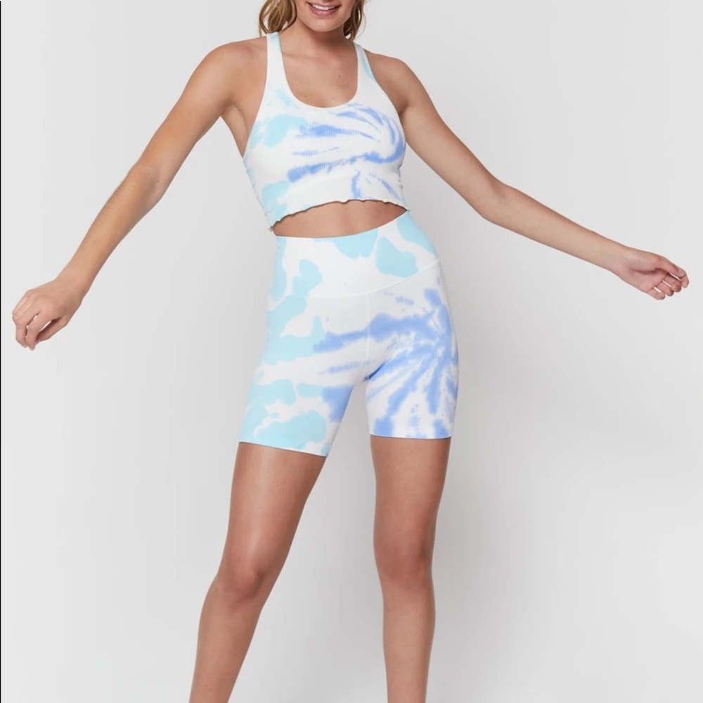Spiritual gangster Aruba biker shorts xs/a NWT